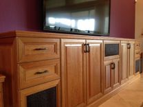 Cherry Credenza & Media Cabinet 1 small
