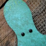 Large Metal Octopus Wall Sculpture Ocean Wall Decor Teal Aqua Blue 30 X 30 Beach House Wall Art 4 small