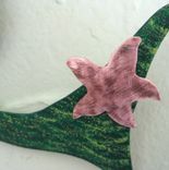 Handmade Upcycled Metal Mermaid Wall Art Sculpture 3 small