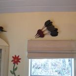Handmade Upcycled Metal Beets Wall Art Sculpture 3 small