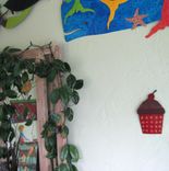 Handmade Upcycled Metal Chocolate Fudge Cupcake Wall Art Sculpture 4 small