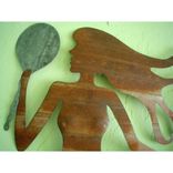 Handmade Upcycled Metal Mermaid Wall Art Sculpture 1 small