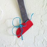 Handmade Upcycled Metal Tennis Gal Wall Art Sculpture 2 small