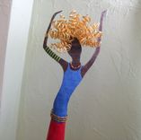 Handmade Upcycled 3d Metal Art Sculpture 2 small