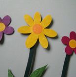 Metal Flower Art Wall Hanging Decor Outdoor Wall Sculpture 4 small