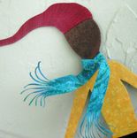 Metal Wall Art Sculpture Cross Country Skier Reclaimed Metal Decor Large Skier Wall Art 4 small