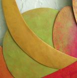 Art Sculpture - Tropical Fruit - Reclaimed Metal Kitchen Wall Art 17 X 17 3 small