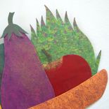Metal Kitchen Wall Hanging Art Vegetable Decor 2 small