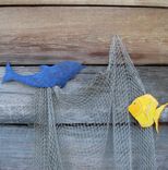 Handmade Upcycled Metal Dolphin Wall Art Sculpture 2 small