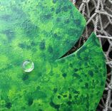 Handmade Upcycled Metal Whale Wall Art Sculpture In Green 3 small