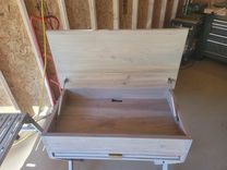 Modern Spalted Maple Desk 3 small
