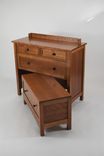 Quartersawn White Oak Sideboard With Pullout Bench 2 small