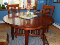 Mission Oak Table 4 small