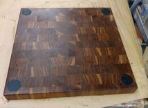 Walnut End Grain Cutting Board 2 small