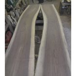 Custom Walnut And Curly Maple Live Edge Dining Table 2 small