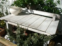 Recycled Wood Garden Bench 1 small