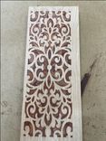 Custom Carved Cabinet Panel Inserts 1 small