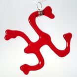 Puerto Rico Ornaments, Fused Glass 4 small