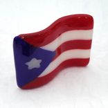 Puerto Rico Ornaments, Fused Glass 5 small