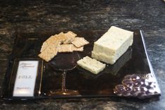 Wine-Themed Glass Serving Tray 1 small