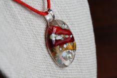 Fused Glass Pendant 1 small