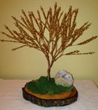 Copper Wire Tree Sculpture 4 small