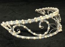 L'Adore Opals Crystal And Pearl Tiara 3 small