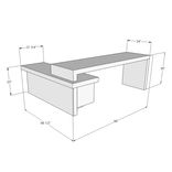 Delta Executive Reception Desk 4 small
