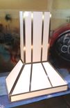 The "Covington" W/ Flue, Custom Range Hood, Blower Sold Separately // (Min. Shipping $450+) 1 small