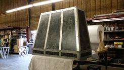 The "Herlitz" Custom Range Hood, Blower Sold Separately // (Min. Shipping $450+) 4 small