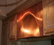 Elegant Copper Range Hood, Blower Sold Separately (Min. Shipping $450+) 2 small