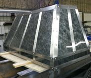 The "Herlitz" Custom Range Hood, Blower Sold Separately // (Min. Shipping $450+) 2 small