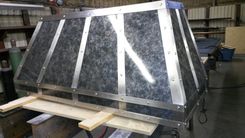 The "Herlitz" Custom Range Hood, Blower Sold Separately // (Min. Shipping $450+) 5 small