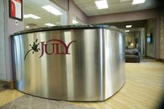 Reception Desks / Front Office Desks // (Min. Shipping $450+) 1 small