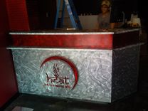 Reception Desks / Front Office Desks // (Min. Shipping $450+) 3 small