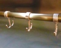 Kitchen Pot Rack // (Min. Shipping $450+) 2 small