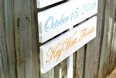 Garden Wedding Welcome Sign, Wooden Wedding Signage 3 small