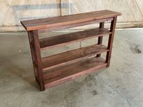 Walnut Bookcase With Adjustable Shelving 3 small