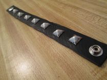 1" Leather Bracelet 2 small