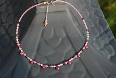 Ruby And Swarovski Crystal Choker 3 small