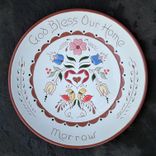 #2-Personalized Bless Our Home Plate 2 small