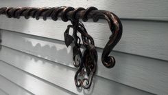 Forged Vine Hand Rail 5 small