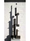 Silver Bronze Steel Sculpture "Bauhaus Statement" 3 small