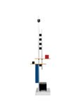 Mondrian-Inspired Metal Sculpture "Level 2" 1 small