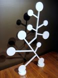 Lollipop Aluminum Sculpture Coated In White Powder 4 small