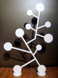 Lollipop Aluminum Sculpture Coated In White Powder 5 small