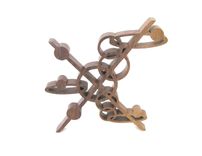 Black Walnut Mid-Century Modern Classic Wall Art (772-1) 2 small