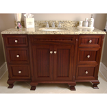 Sapele Bathroom Vanity 1 small