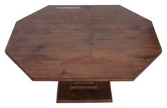 Octagon Banquette Dining Table 3 small