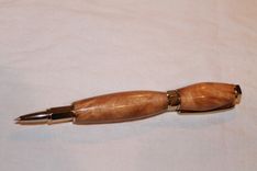Vertex Supreme Rollerball Pen - Maple Burl 5 small
